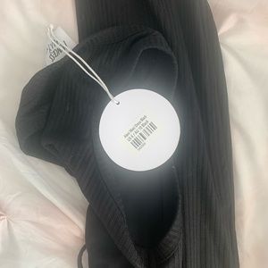 Princess Polly maxi black dress with (cut out back)